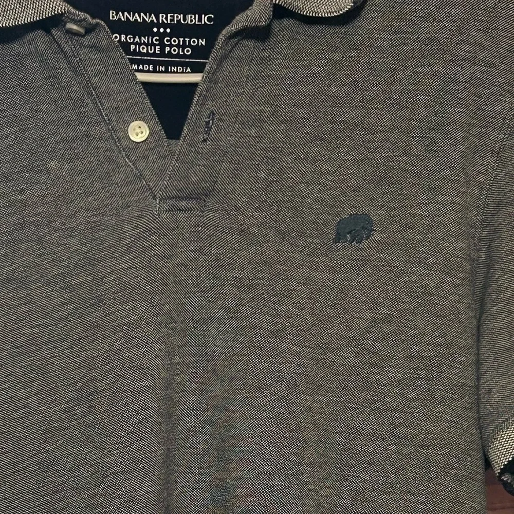 Banana Republic Organic Cotton Polo Medium